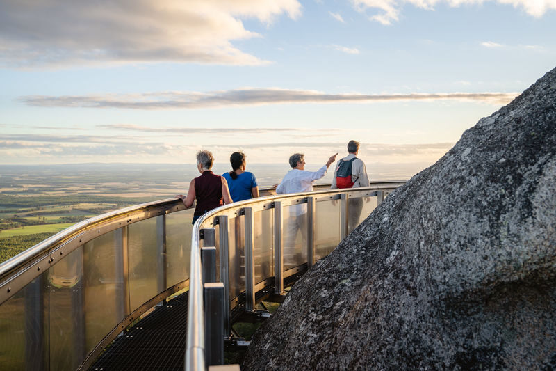 Granite Skywalk Tour with Lunch from Albany - At a glance: Castle Rock, a winery, and five hours