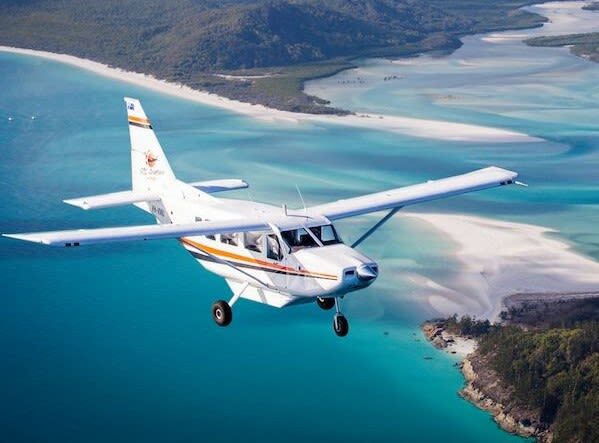 Great Barrier Reef Classic Scenic Flight from Cairns - The coast past Double Island and Palm Cove