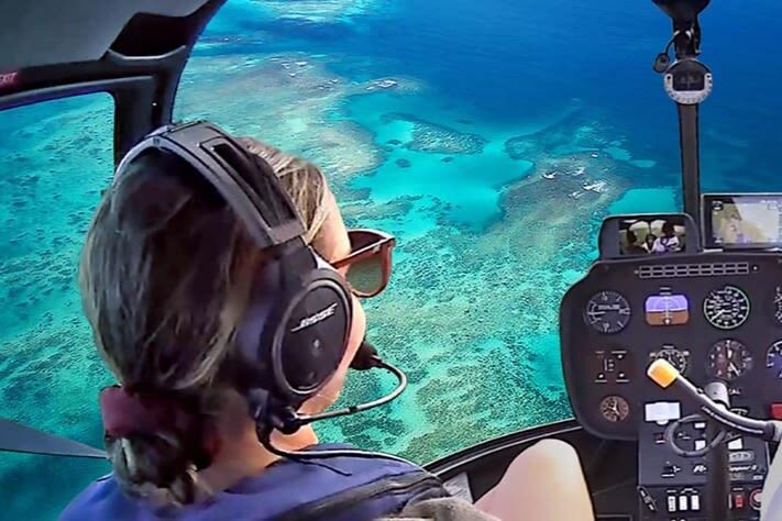 Great Barrier Reef Scenic Helicopter Flight from Cairns - Seating and aircraft: set expectations early