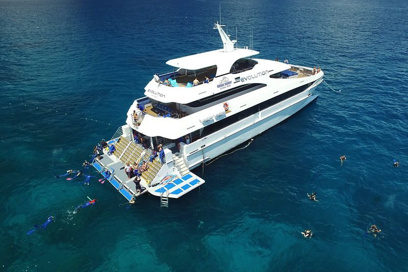 Great Barrier Reef Snorkel, Dive & Helicopter Full Day Tour - Leaving Cairns aboard Evolution