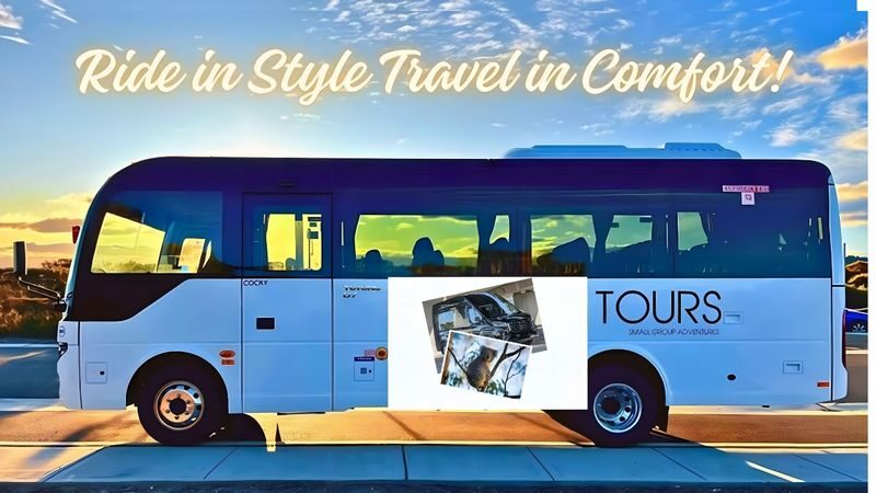 Great Ocean Road Tour Reverse -SML GRP-LUXURY Mini Bus Hotel Pickup - The reverse route gets you to the headline coast early