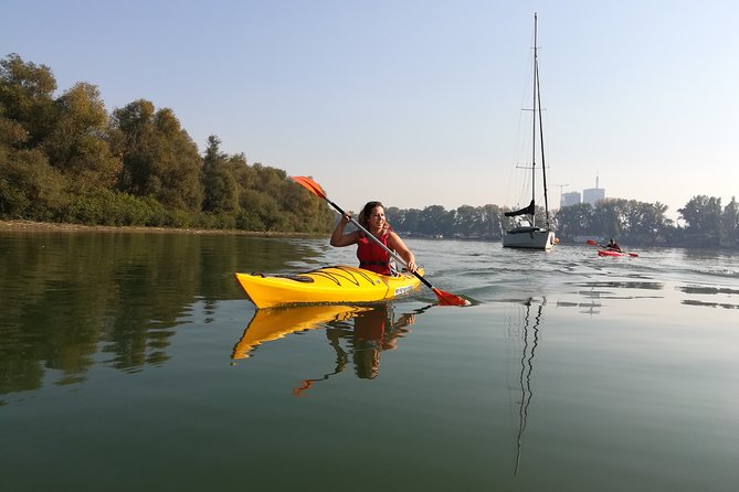 Great War Island Kayak Adventure - Swim in the Danube River