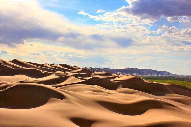 Greate White Lake and Gobi desert - The Gobi Desert: Wild, Expansive, and Full of Life