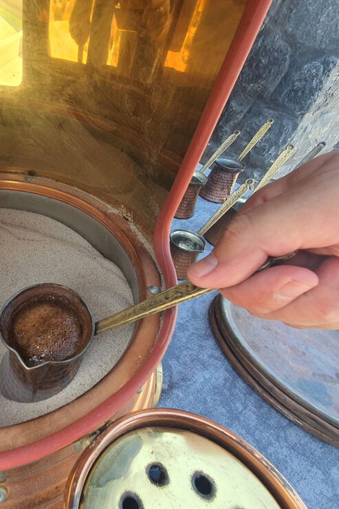 Greek Breakfast and Greek Coffee Workshop - Greek Coffee Making
