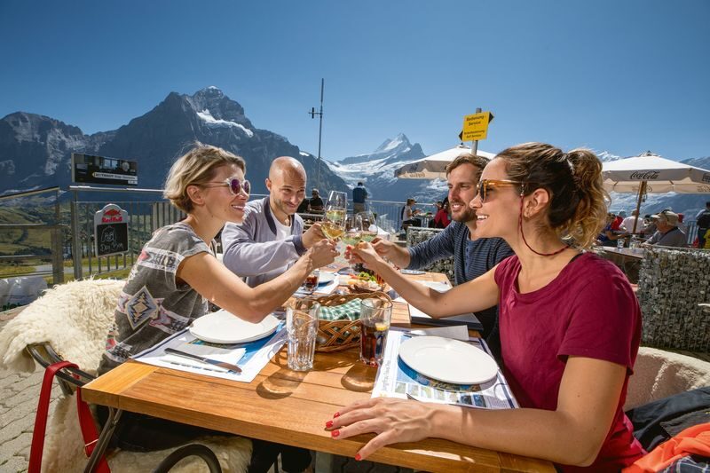Grindelwald: Mount First Cable Car Ticket with First Cliff Walk - First Cliff Walk: a short route with a big drop