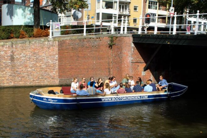 Groningen: Open Boat City Canal Cruise - Highlights