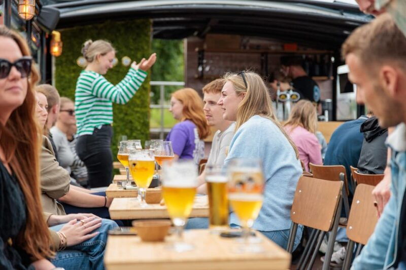 Groningen: Terrace Boat Experience with a Cozy Bar - Drinks, Snacks, and Atmosphere