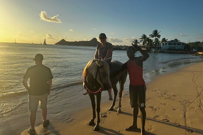 Gros Islet Village Horseback Riding run with Dore's riding Stable - What to Expect at the Meeting Point