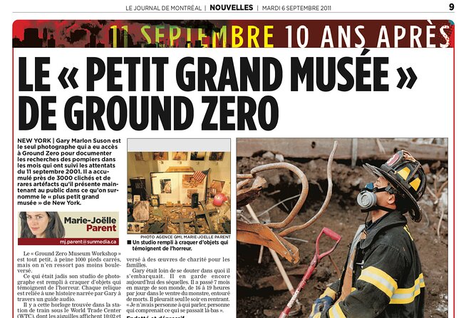Ground Zero Museum Workshop Tour - Common Questions