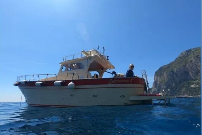 Group Boat Tour to Capri With Cave Visit and Bathing Stop - Tour Overview