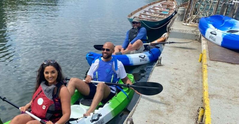 Group Kayak Experience on the beautiful Thames at Richmond - The Value of the Thames Kayak Experience