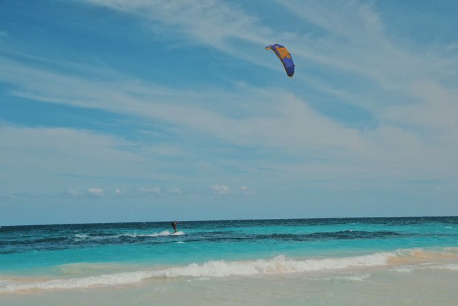 Group Kiteboarding Lesson in Tulum - End Point and Return to Meeting Point