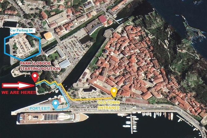 Group Perast & Lady of the Rock Tour- 1h30min Duration - Meeting and Pickup Details