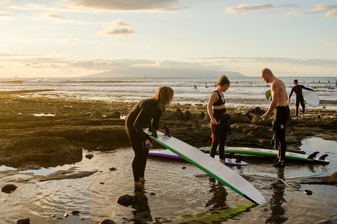 Group Surf Lesson in Playa De Las Americas - Meeting Point and Pickup Information