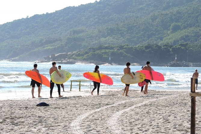 Group Surf Lessons - Florianópolis With Professional Instructor Evandro Santos - Meeting and Pickup Info