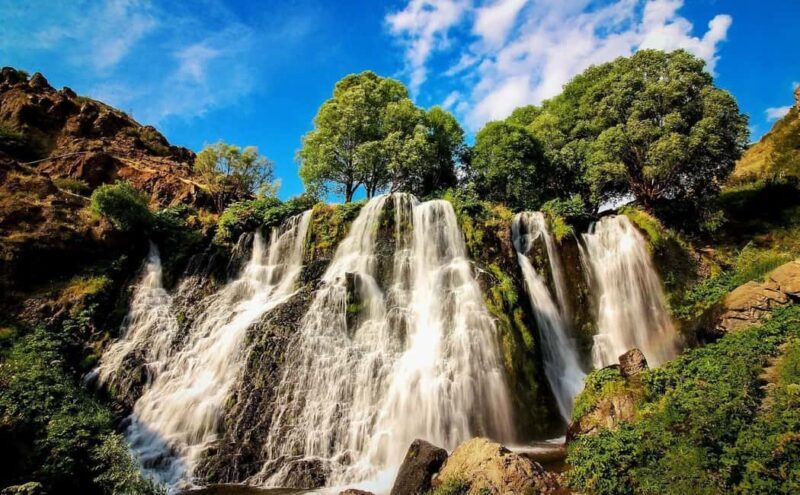 Group Tour: Hin Areni Wine factory, Shaki waterfall, Tatev - Exploring Armenia in a Day: Hin Areni Wine Factory, Shaki Waterfall, and Tatev Monastery