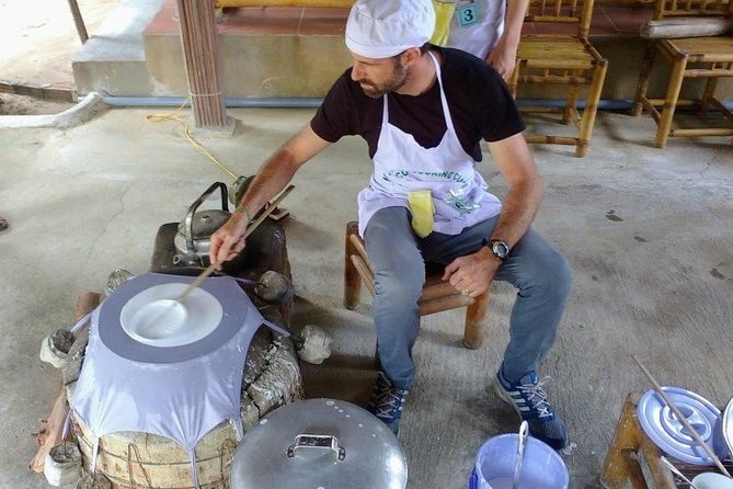 Group Tour My Son Champa - Rice Paper Making Depart From Da Nang - Boat Ride in Hoi An