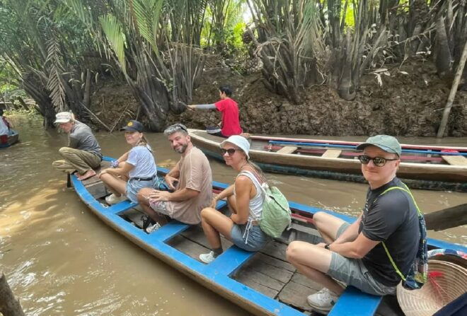 Group Tour to Cu Chi Tunnels and Mekong Delta 1 Day - Guided Tour Features