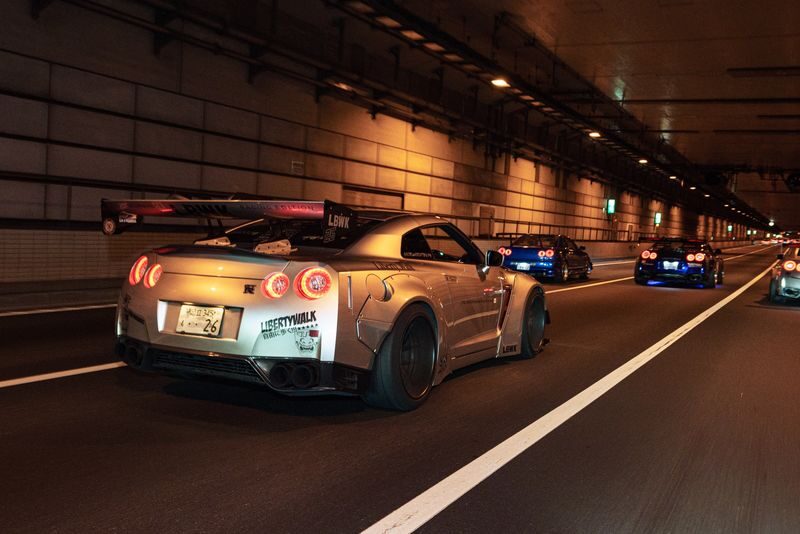GT-R35 Widebody 800HP & Car Meet | Tokyo JDM Car Club Experience - Photography, people, and the club atmosphere
