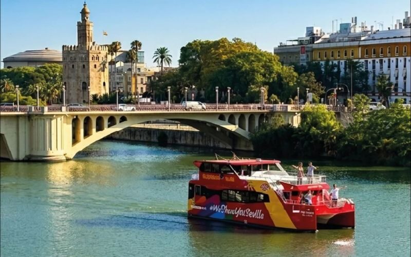 Guadalquivir River Cruise in Seville by City Sightseeing - What you see along the route