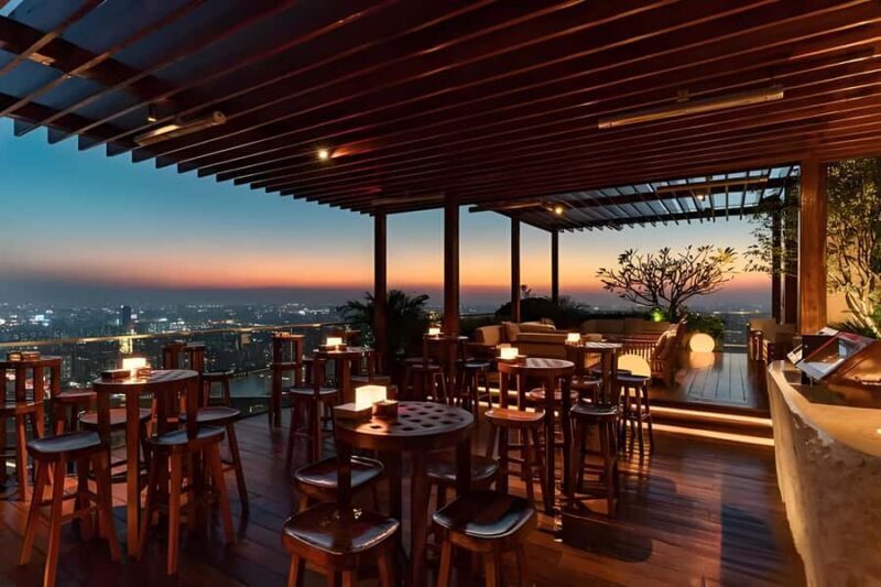 GuangZhou: 70 Floor RoofTop openair Bar, Sunset & Light Show - The Experience: What You Can Expect from the Tour