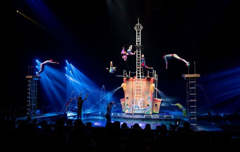 Guangzhou Chimelong International Circus - Seat classes and the view from your section