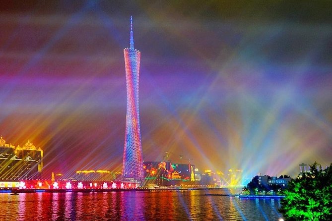 Guangzhou Night Pearl River Cruise VIP Seating With Private Transfer - Tour Highlights