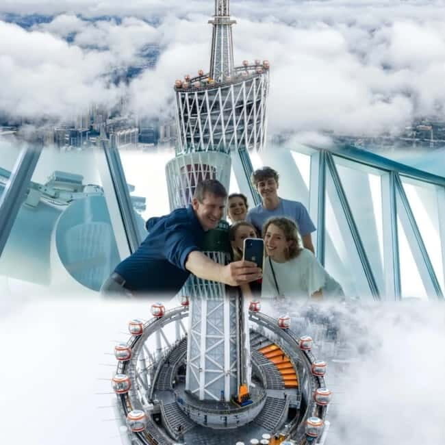 GuangzhouCanton Tower skyview Ticket 433m/450m/488m - The Experience from a Traveler’s Perspective