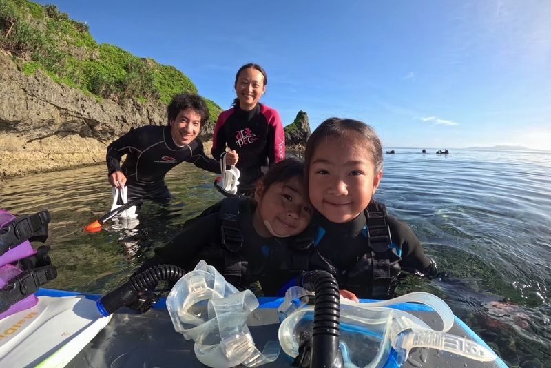 Guaranteed Blue Cave Diving & Snorkeling Experience (Okinawa) - Photos, fish food, and a guide who keeps things calm