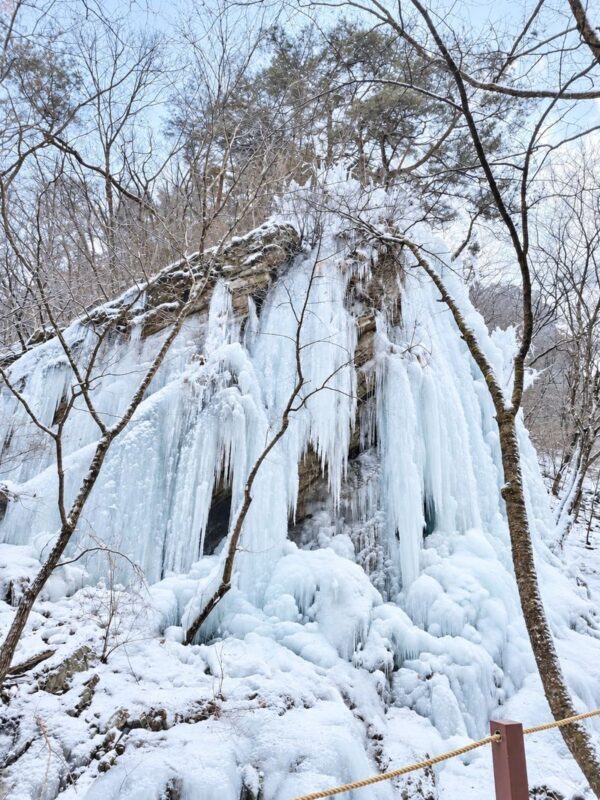 Gugok Ice Wall Adventure & Elysian Ski Day Tour from Seoul - The walk to Gugok Falls is part of the attraction
