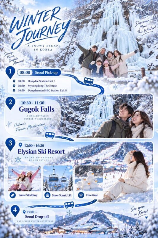 Gugok Ice Wall Adventure & Elysian Ski Day Tour from Seoul - Is the Gugok and Elysian day trip worth booking?