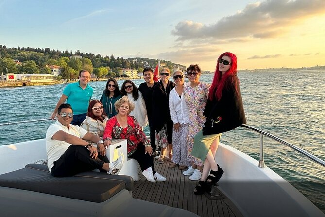 Guided Bosphorus Sunset Cruise on Luxurious Yacht - Small Group Cruise - Spectacular Attractions Along the Bosphorus