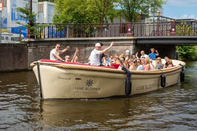 Guided Canal Cruise in Haarlem, See All the Highlights - Enjoy Eco-Friendly Electric Boat Rides