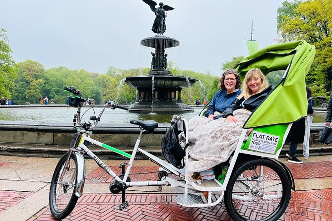 Guided Central Park Pedicab Tours - End Point and Group Size