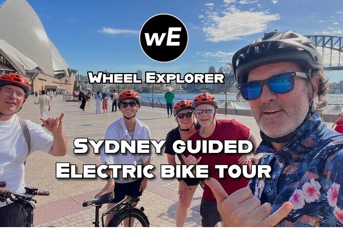 Guided Electric Bike Tour of Sydney with Bluetooth helmets - Why We Love This Sydney E-Bike Tour