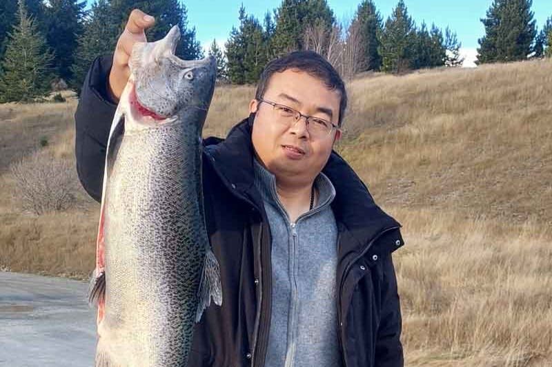 Guided Fishing in Lake Tekapo - The fish are impressive, but catches are uncertain