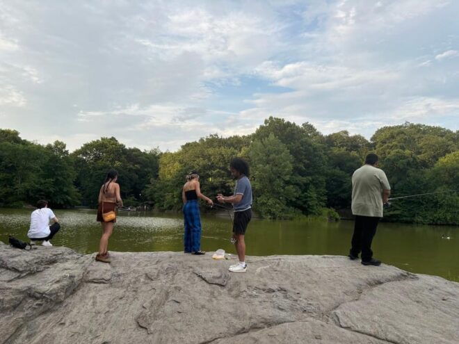 Guided Fishing in New York Citys Iconic Central Park - Diverse Species and Wildlife Sightings