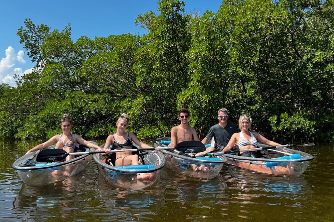 Guided Island Eco Tour - CLEAR or Standard Kayak or Board - Meeting and Pickup