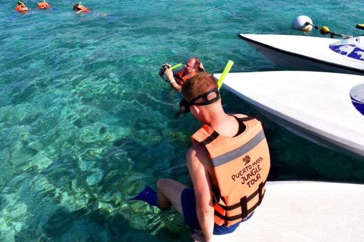 Guided Jungle Tour by Speed Boat Snorkeling & Mayan Ceremony - Booking Information