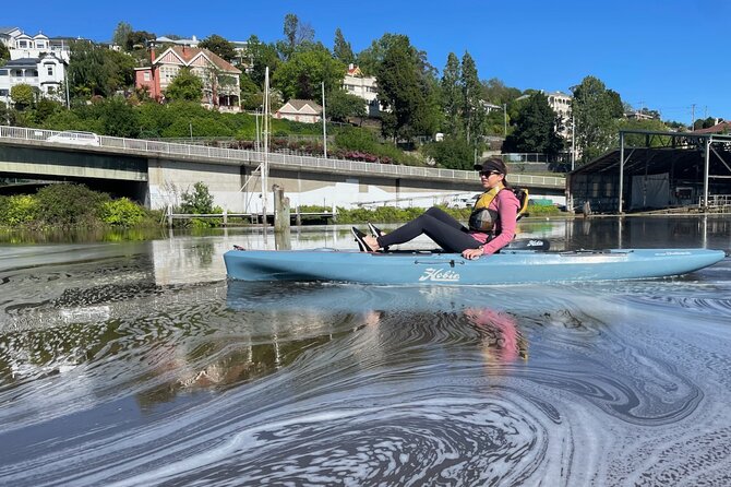 Guided Kayak Tour on Launcestons Scenic Waterfront on Foot Powered Hobie Kayaks - Booking and Logistics