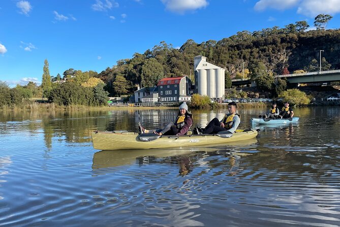 Guided Kayak Tour on Launcestons Scenic Waterfront on Foot Powered Hobie Kayaks - The Sum Up