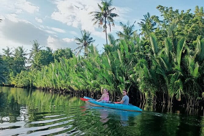 Guided Kayak trip around Green Cathedral outside Kampot, Sunset - An In-Depth Look at the Kayak Tour Itinerary