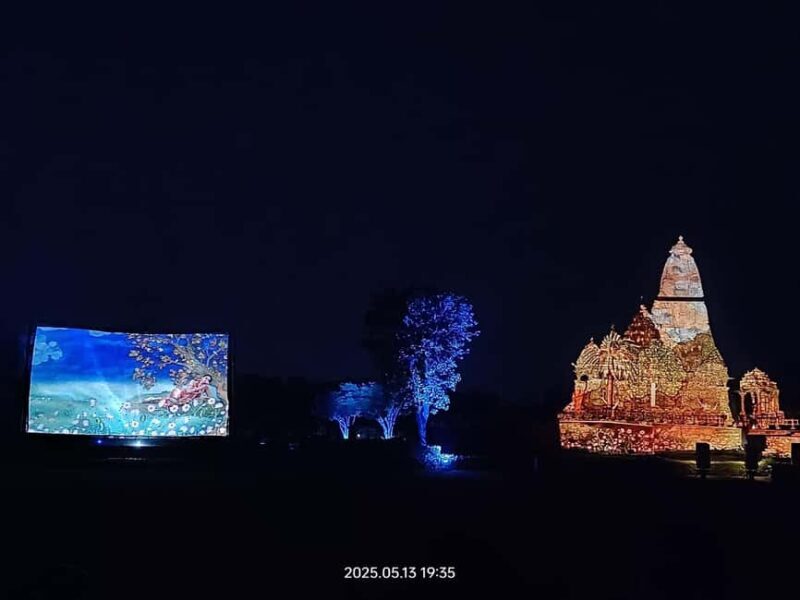 Guided Khajuraho Temples Tour with Light and Sound Show. - The Light and Sound Show: A Nighttime Spectacle