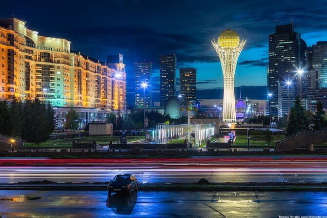 Guided Night Time Tour of Astana in a Private Car - Good To Know