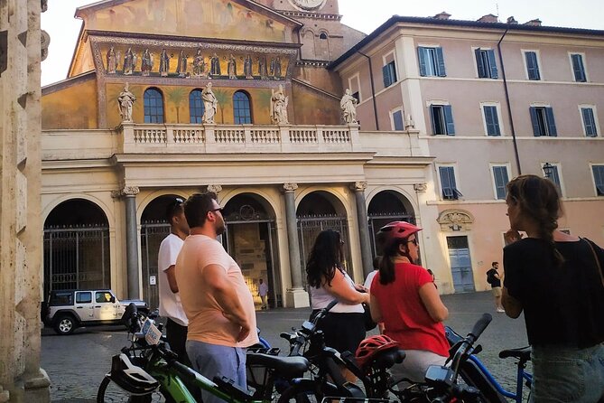 Guided Night Tour by E-Bike With Typical Gelato in Rome - Location and Duration
