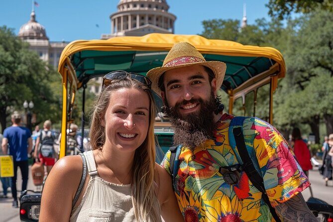 Guided Private Electric Pedicab Tour of Austin - Exploring Austin from a New Perspective: The Private Electric Pedicab Tour