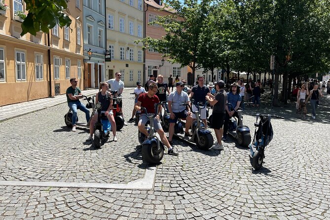 Guided Sightseeing E-Scooter Tour of Prague: 2 Hours - Reviews and Badge of Excellence