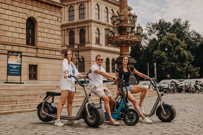 Guided Sightseeing E-Scooter Tour of Prague: 2 Hours - Cancellation Policy and Special Offer