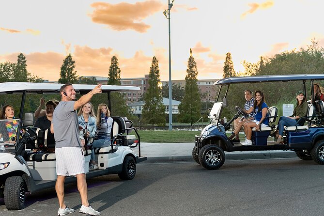 Guided Tampa Sightseeing Tour in a Deluxe Street Legal Golf Cart - Deluxe Golf Cart Features