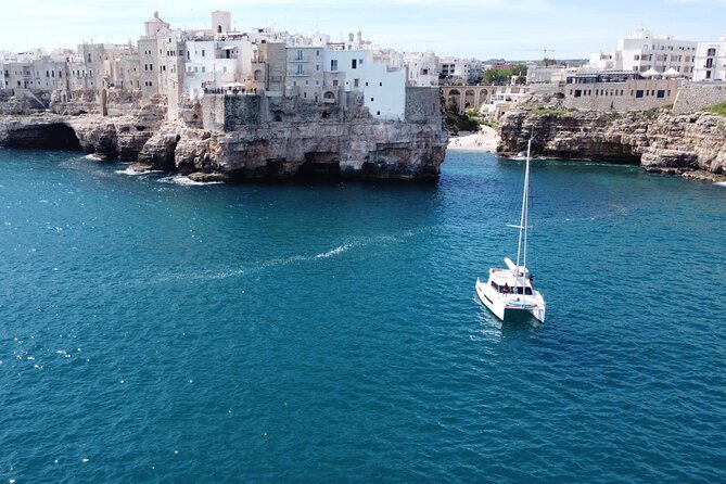 Guided Tour by Catamaran With Aperitif From Polignano a Mare - Positive Feedback From Viator Travelers